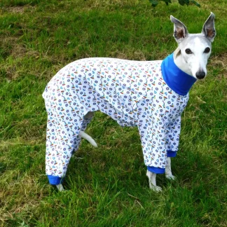Whippet Cotton Onesie - Boats & Anchors