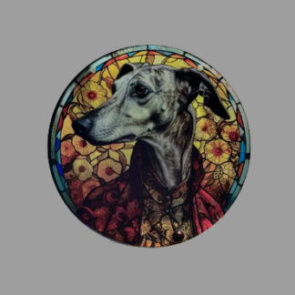 Whippet Greyhound Sun Catcher. the Smart Dog Company