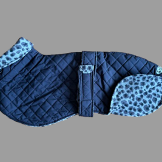 Whippet Coat - Quilted showerproof coat with fleece lining - The Smart Dog Company