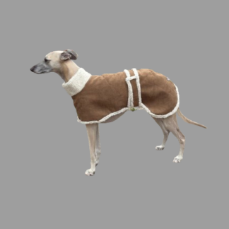 Whippet Mock Sheepskin Coat - The Smart Dog Company